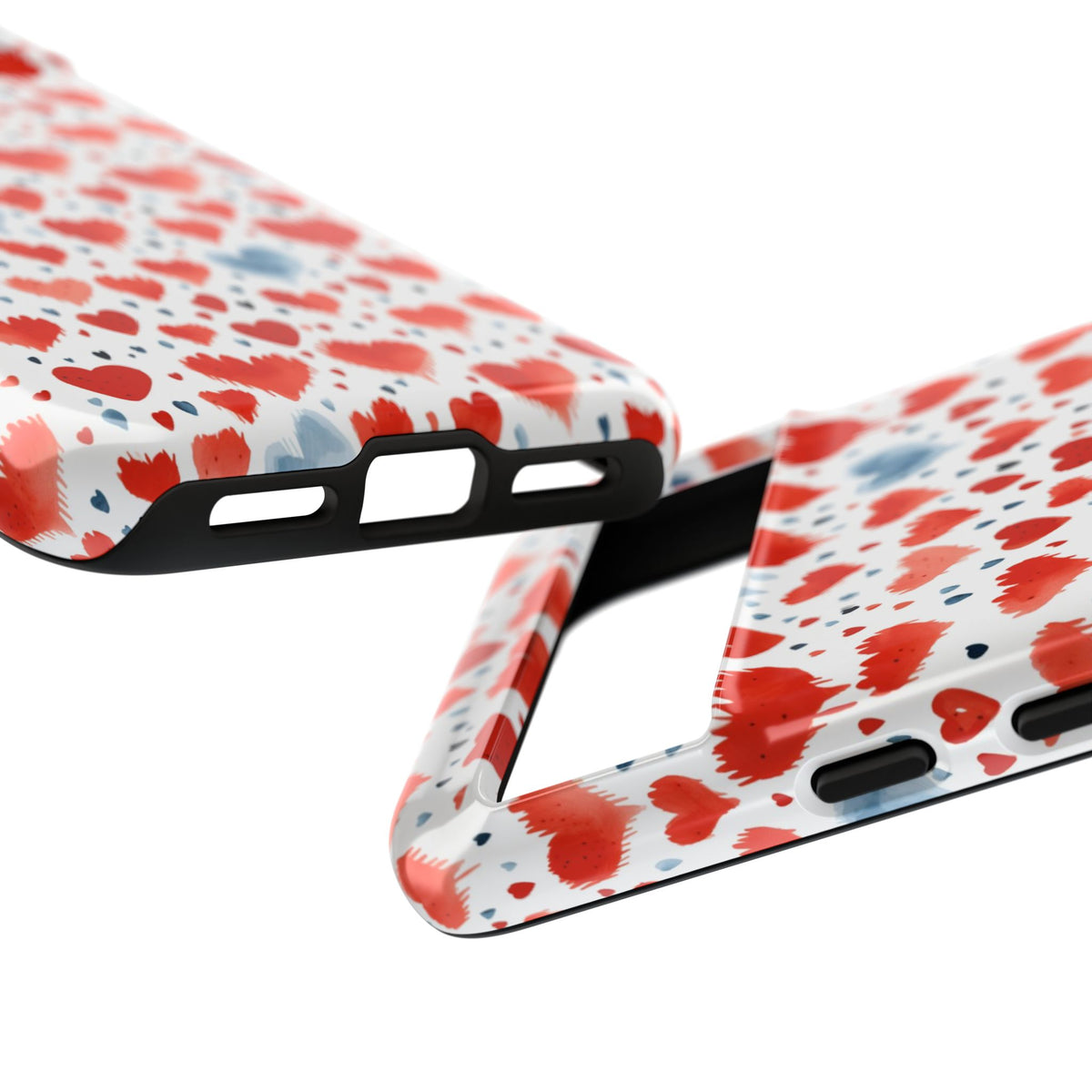 Heart Pattern Phone Case – Stylish & Loving Design for Your Device 227