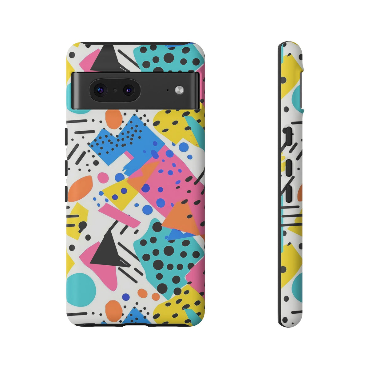 Bright Summer Memphis Design Phone Case – Vibrant and Playful Phone Cover