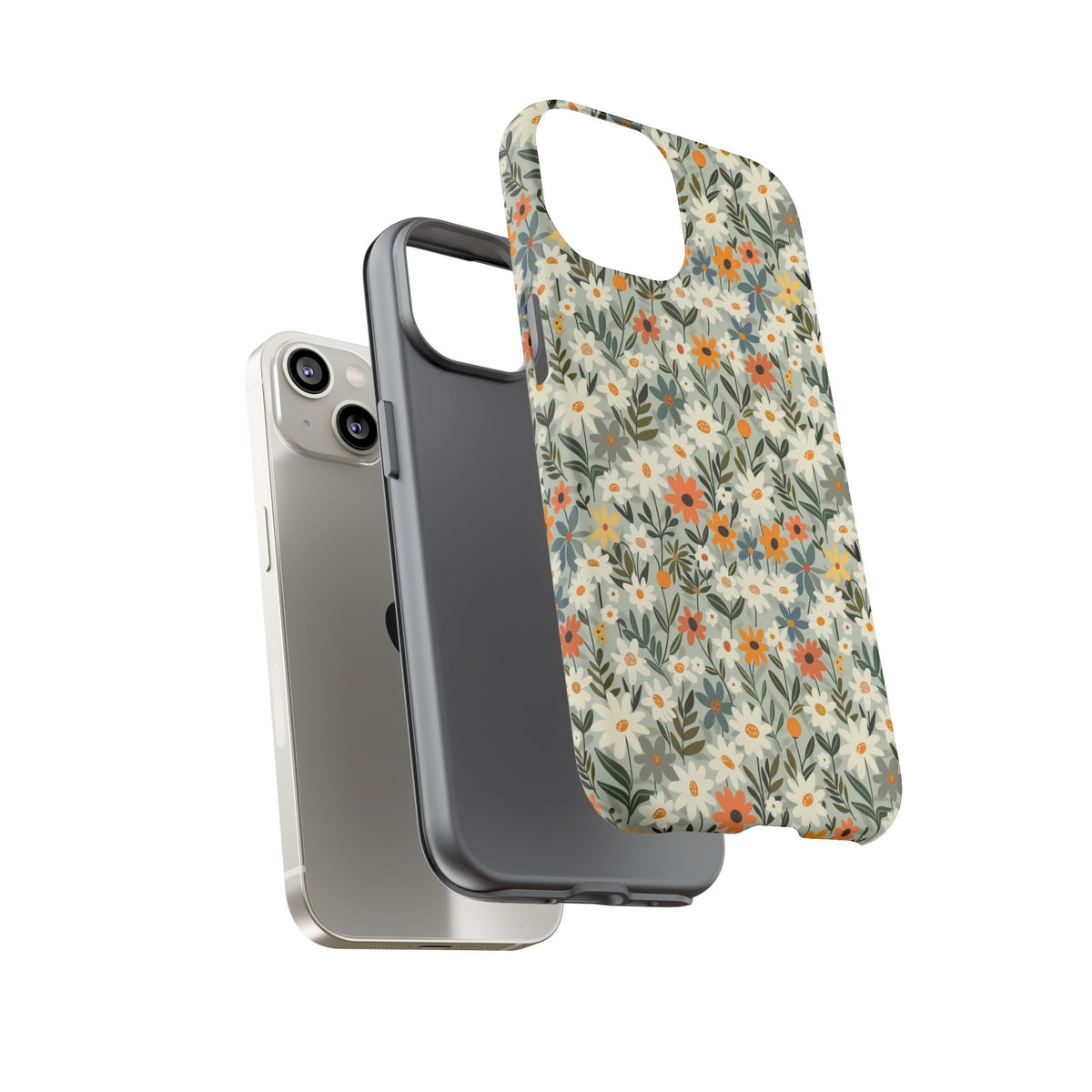 Spring Pattern Phone Case – Fresh & Vibrant Design for Your Phone 418