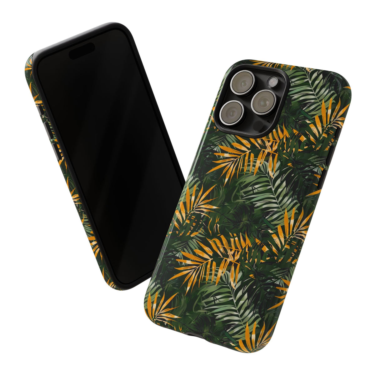 Jungle Pattern Phone Case – Exotic & Lush Design for Your Phone 332