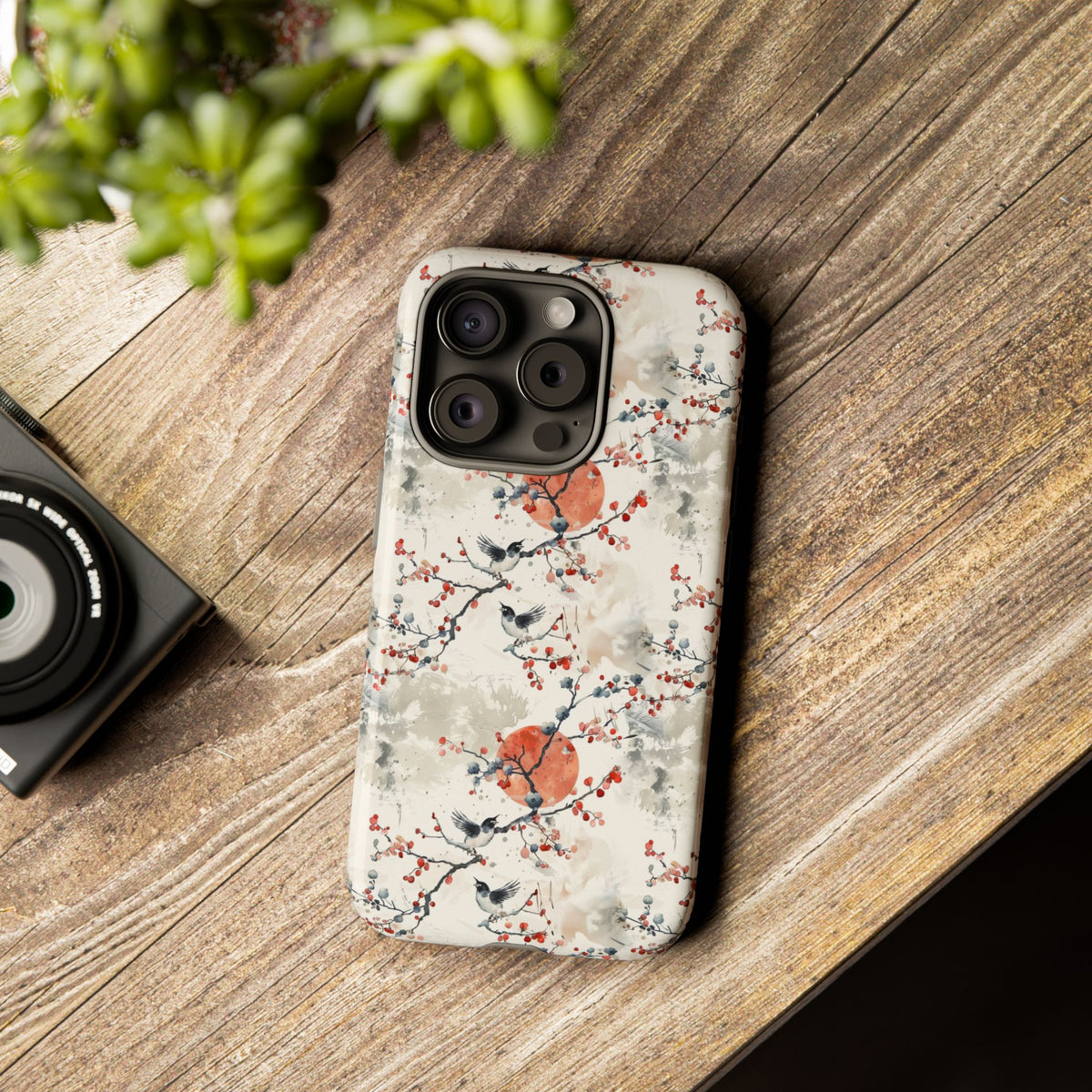 Japanese Pattern Phone Case – Elegant & Timeless Design for Your Phone 136