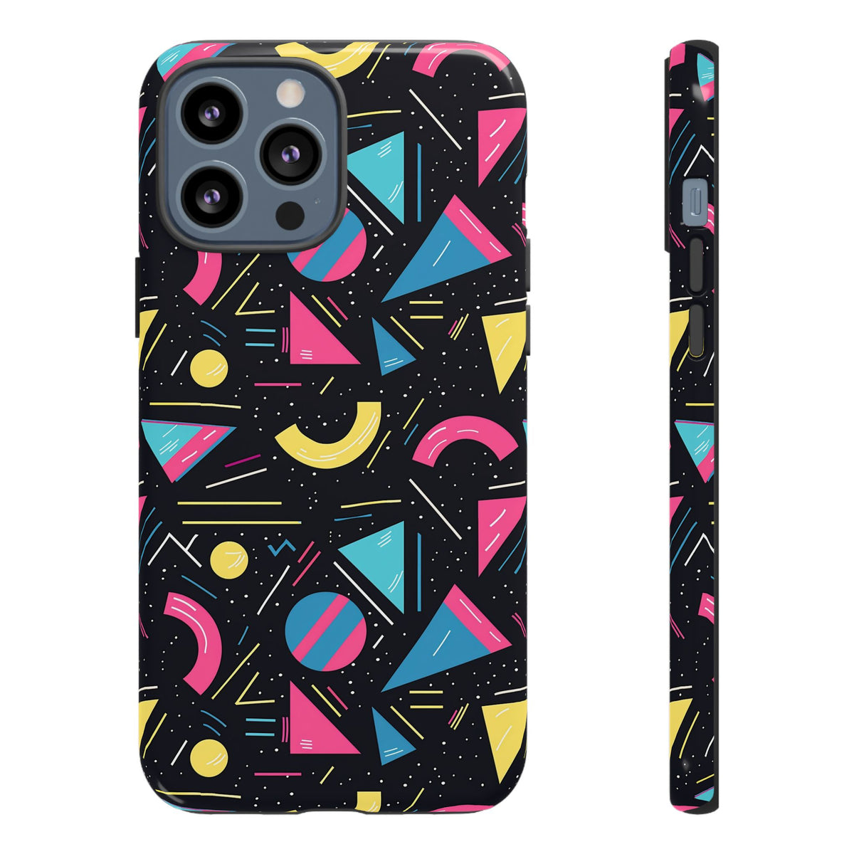 Retro 80s Seamless Phone Case – Vintage Style Meets Modern Protection 084