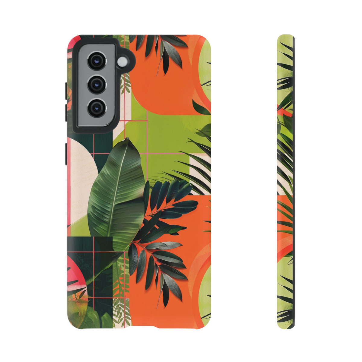 Jungle Collage Phone Case – Vibrant & Durable Nature-Inspired Protection