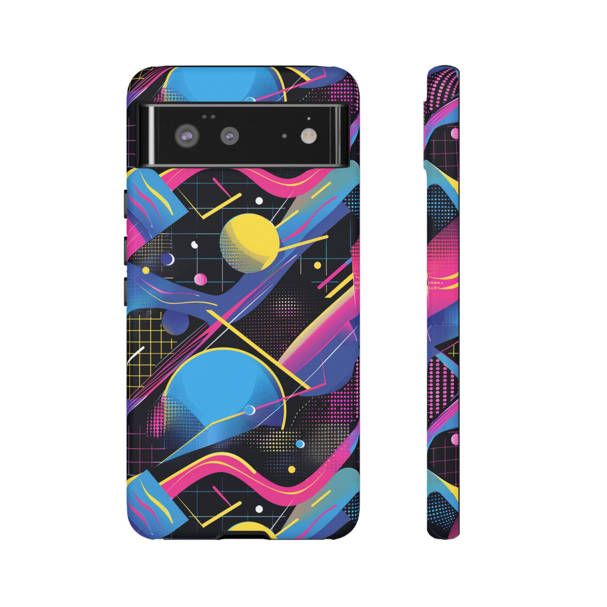 Retro 80s Seamless Phone Case – Vintage Style Meets Modern Protection 14