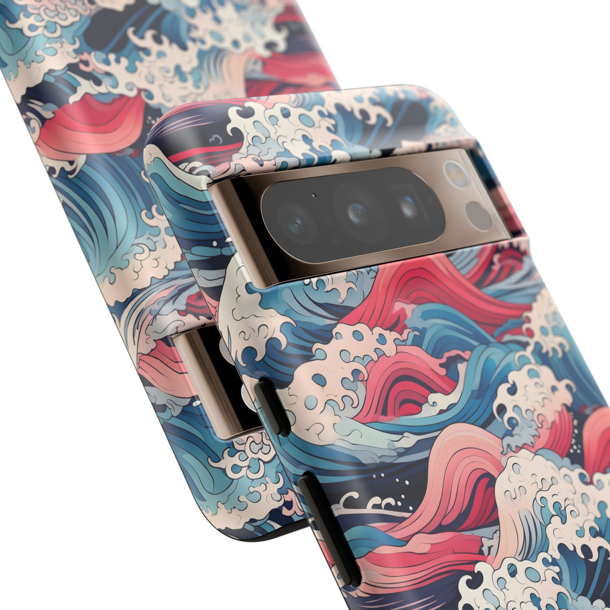 Japanese Waves Phone Case – Embrace Timeless Elegance with Classic Design 3