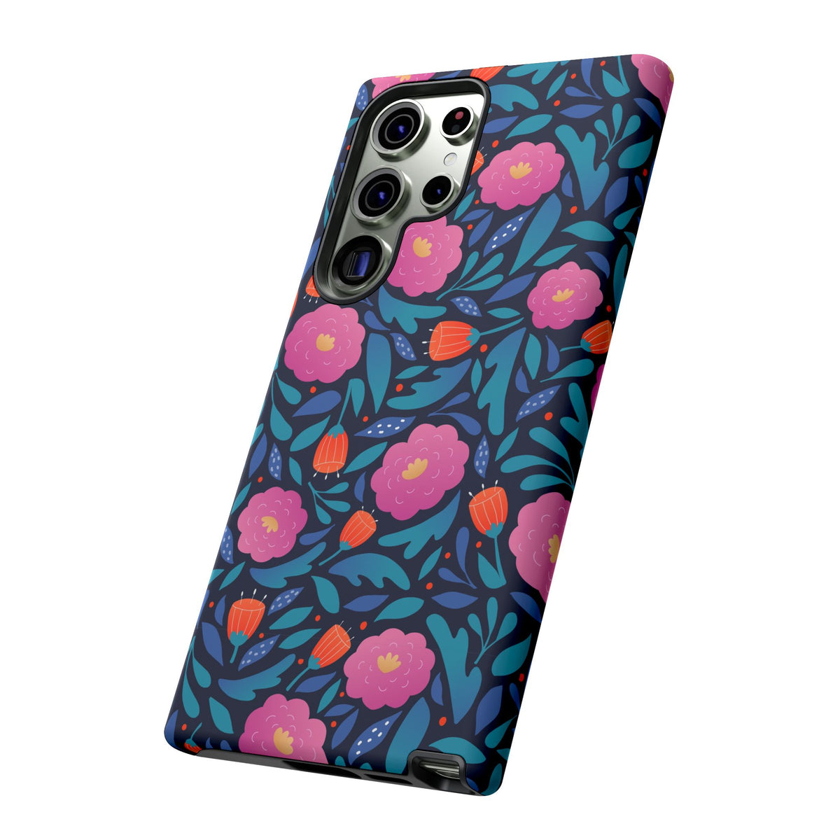 Colorful Little Flower Design Phone Case – Bright and Cheerful Floral Phone Cover 2