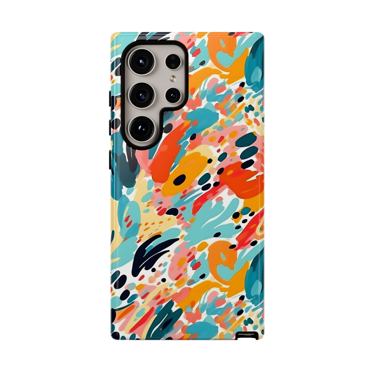 Abstract Painting Design Phone Case – Modern Art-Inspired Phone Cover 7