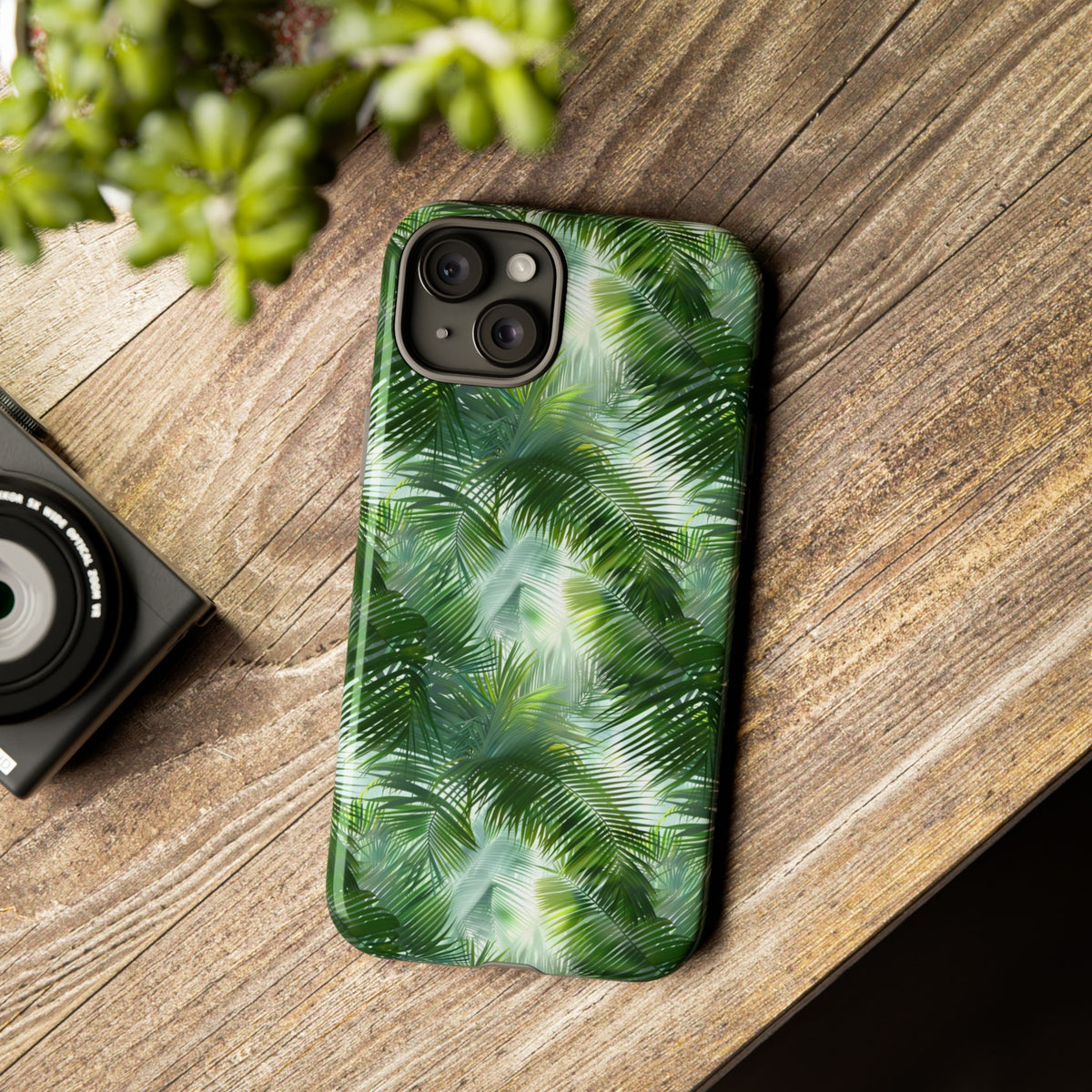 Jungle Pattern Phone Case – Exotic & Lush Design for Your Phone 344