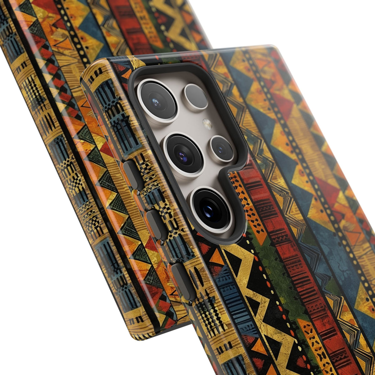 Stylish African Pattern Phone Case – Unique and Vibrant Protection 166