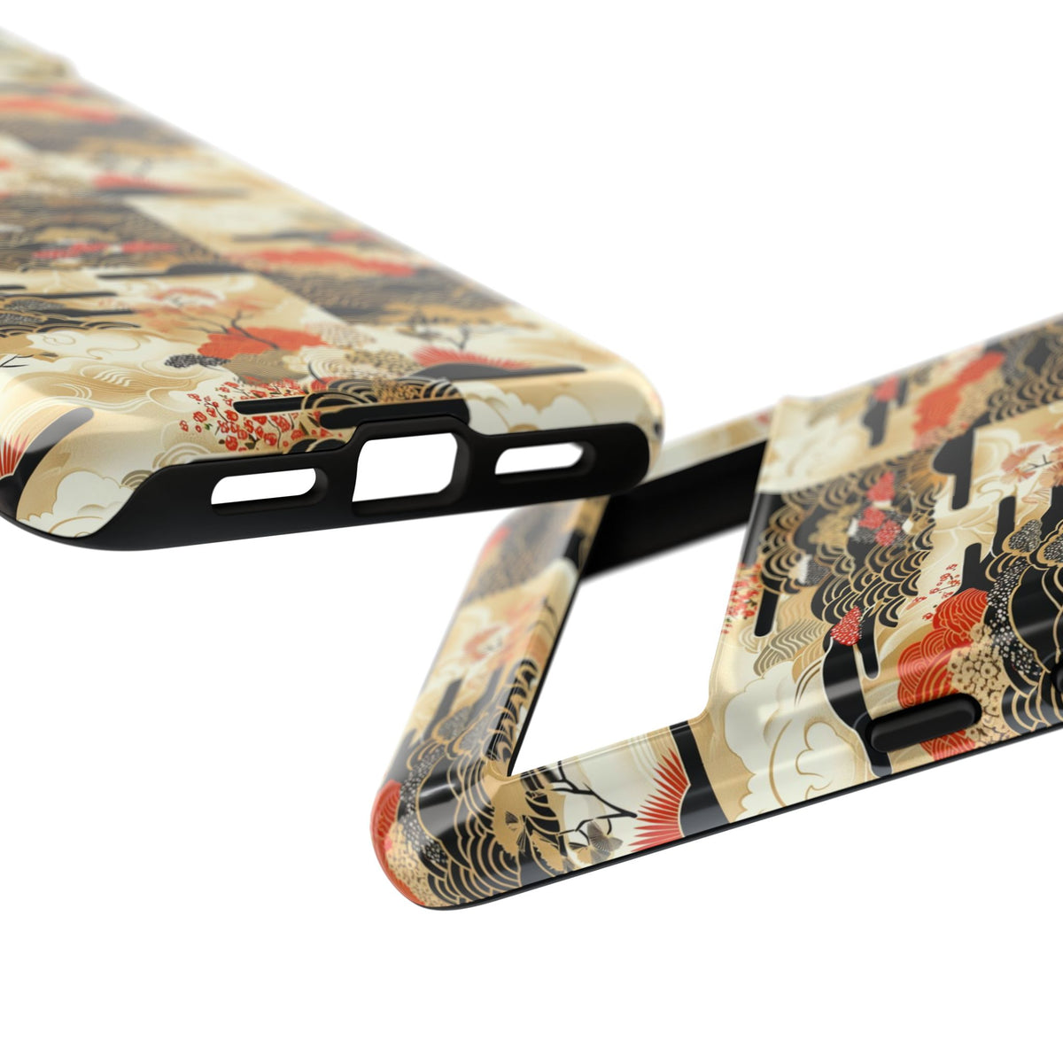 Japanese Pattern Phone Case – Elegant & Timeless Design for Your Phone 123