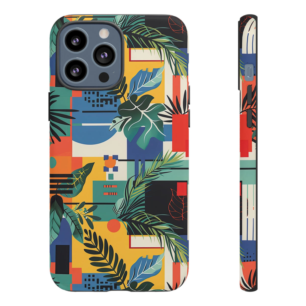 Jungle Collage Phone Case – Vibrant & Durable Nature-Inspired Protection