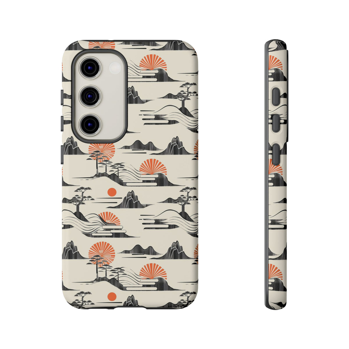 Japanese Pattern Phone Case – Elegant & Timeless Design for Your Phone 022