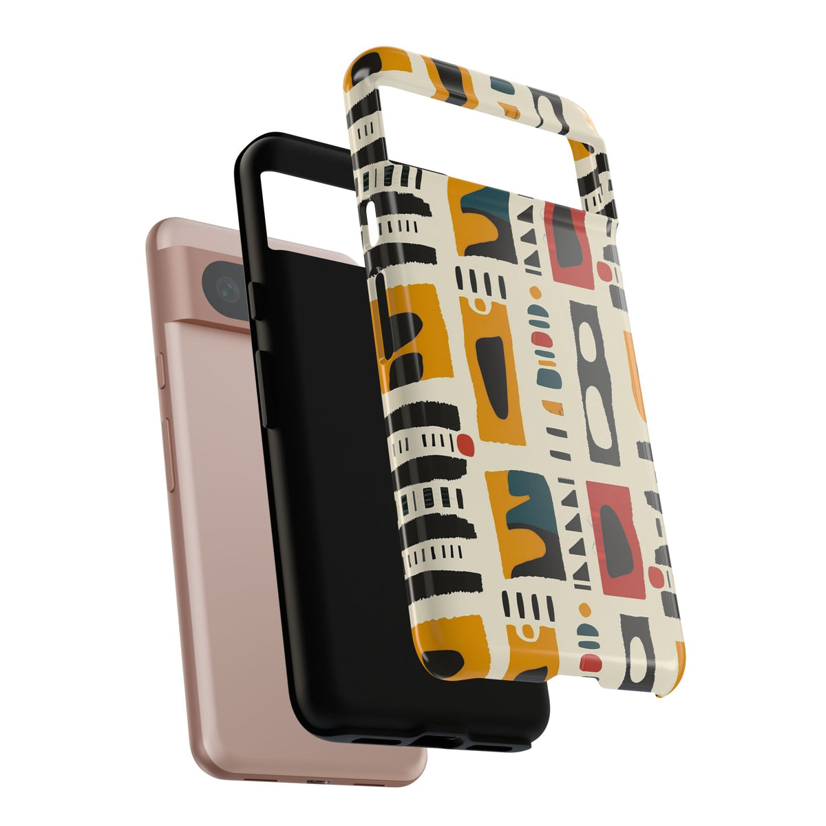 Stylish African Pattern Phone Case – Unique and Vibrant Protection 260