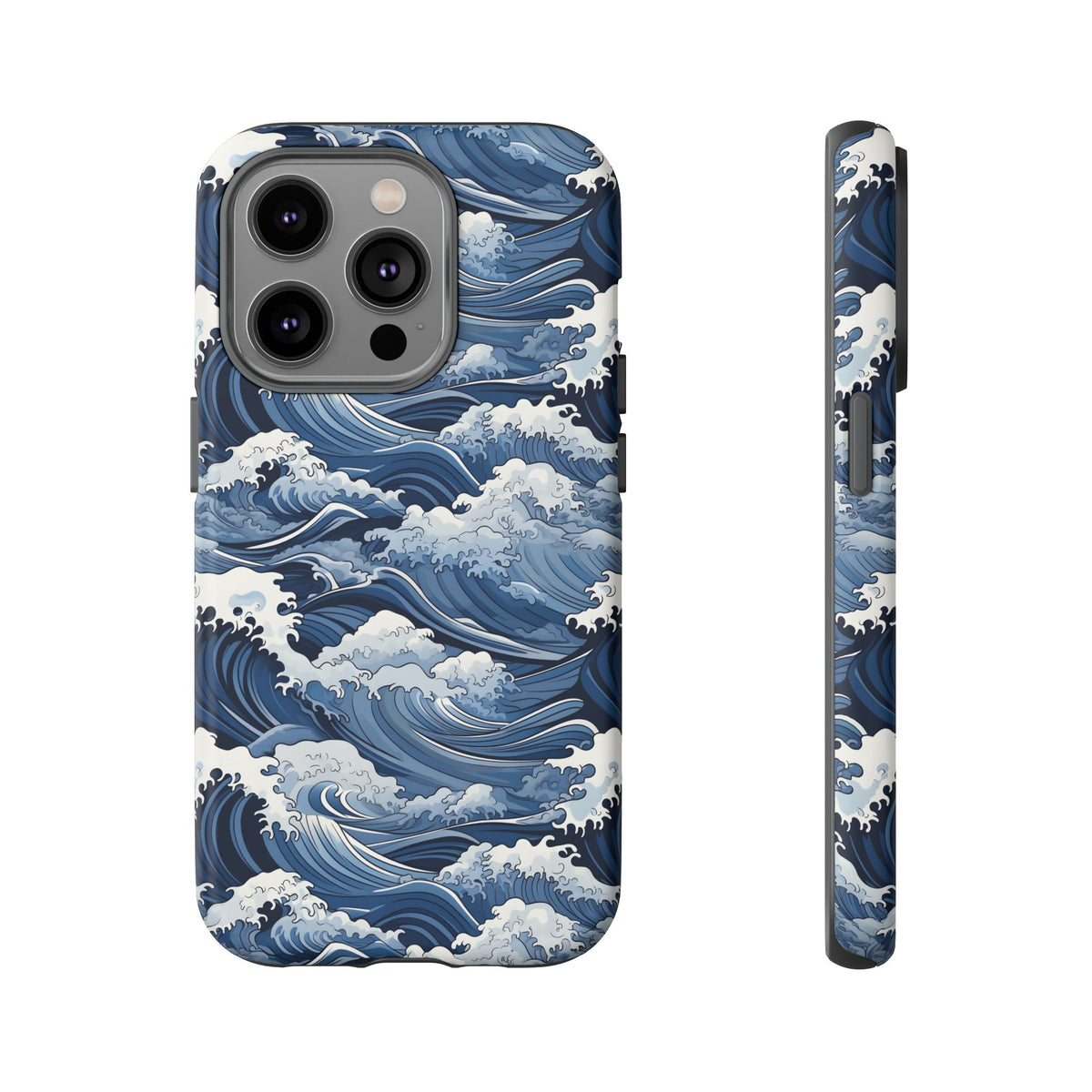 Japanese Waves Phone Case – Embrace Timeless Elegance with Classic Design