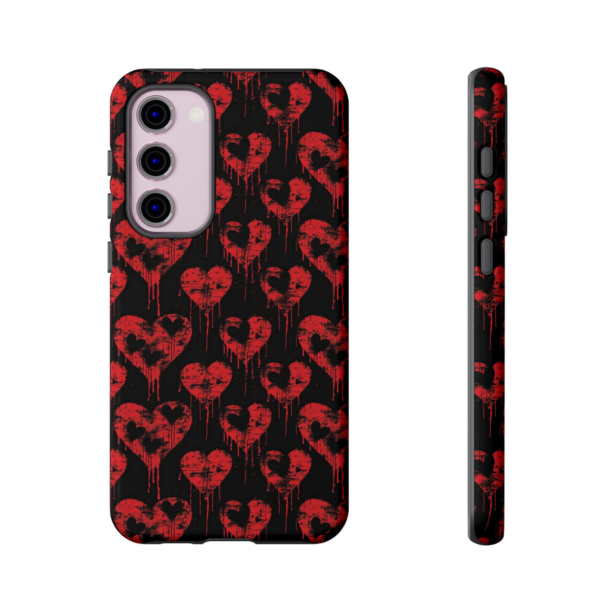 Heart Pattern Phone Case – Stylish & Loving Design for Your Device 367