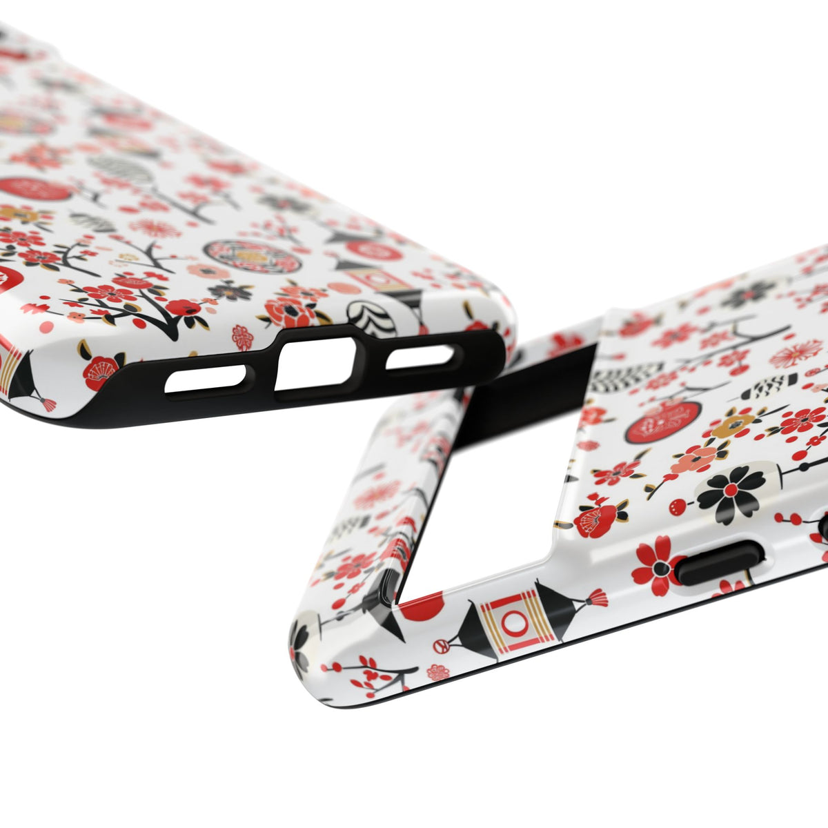 Japanese Pattern Phone Case – Elegant & Timeless Design for Your Phone 468