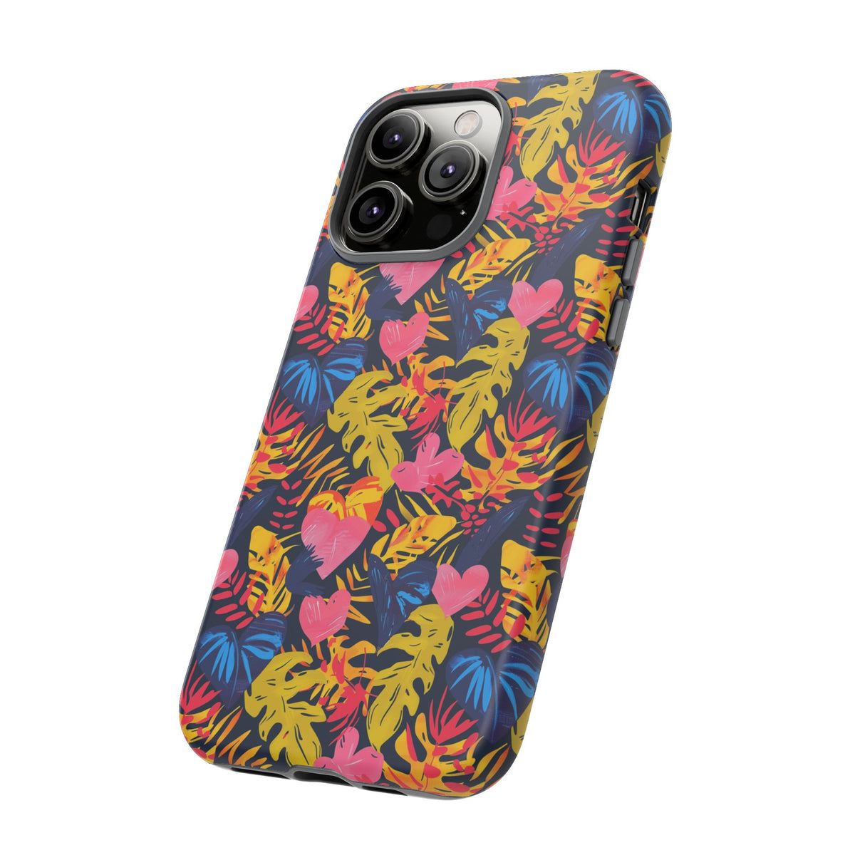 Heart Pattern Phone Case – Stylish & Loving Design for Your Device 360