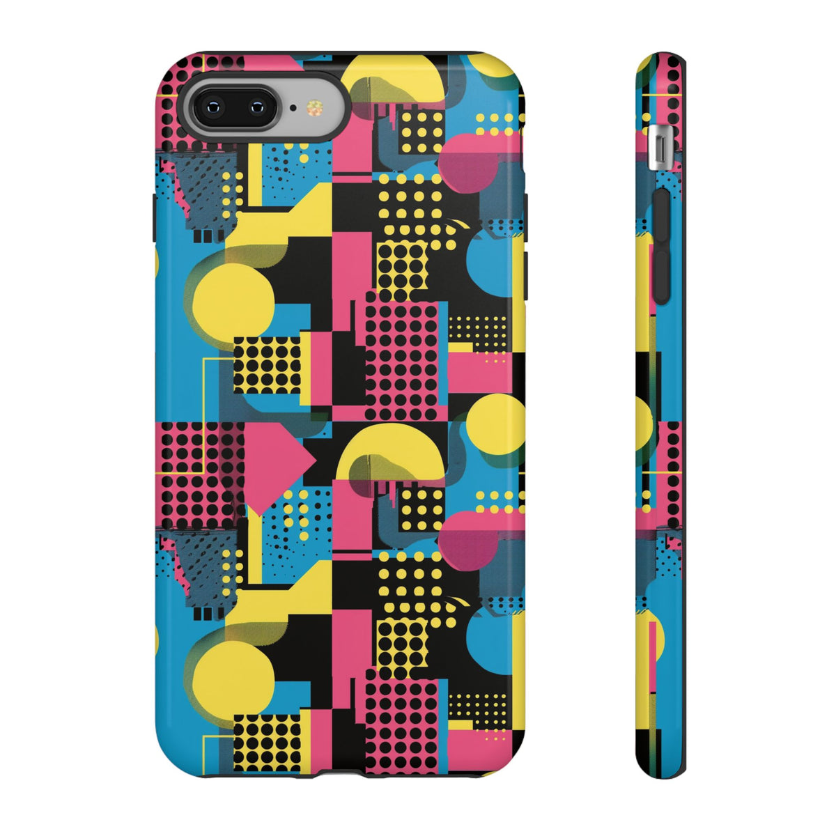 Retro 80s Seamless Phone Case – Vintage Style Meets Modern Protection 168