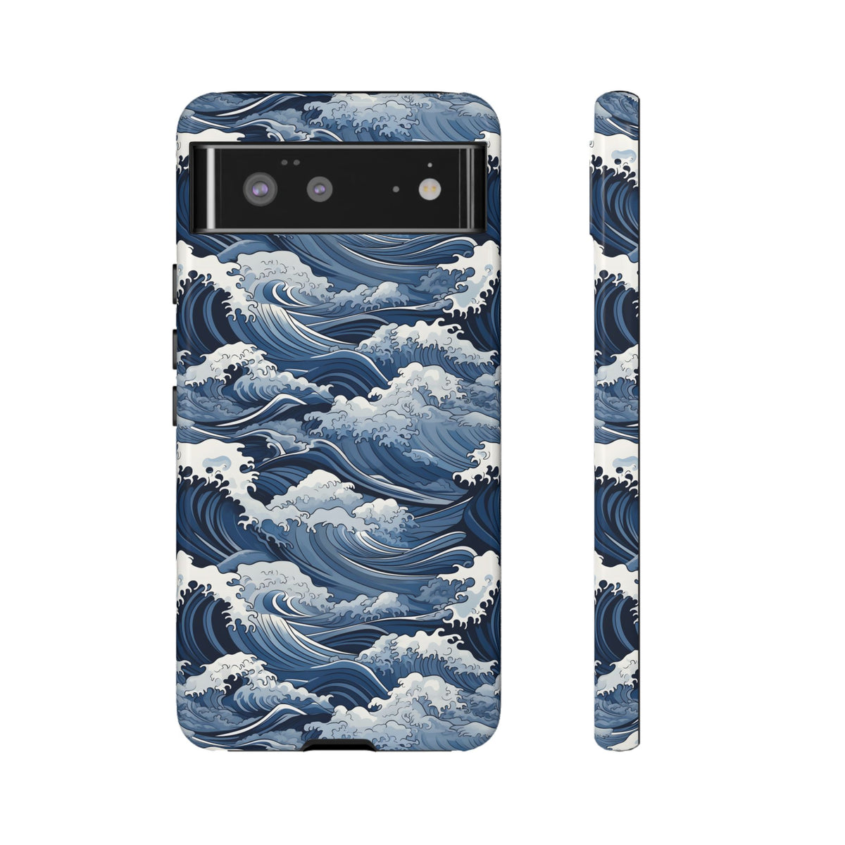 Japanese Waves Phone Case – Embrace Timeless Elegance with Classic Design