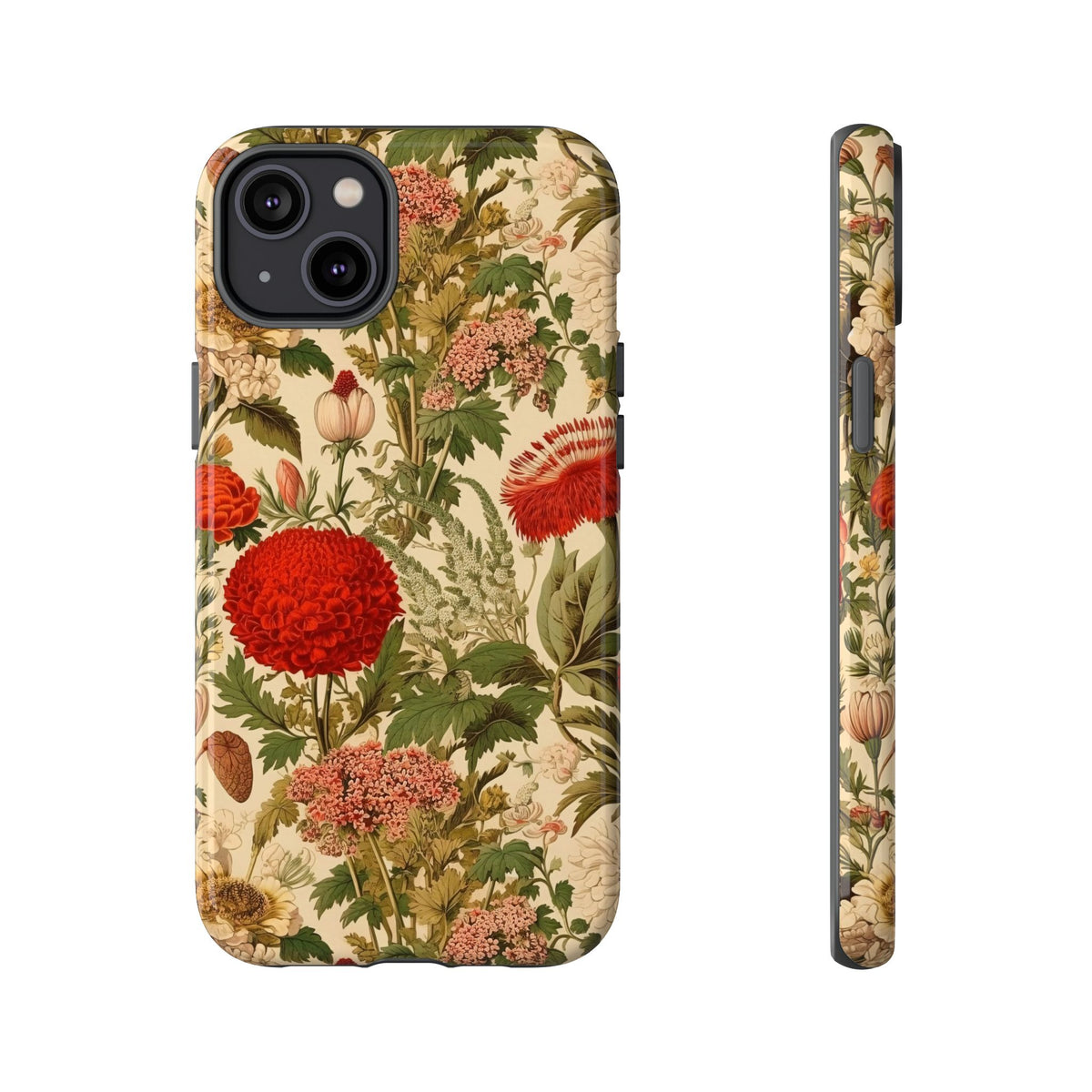 Antique Garden Botanical Phone Case - Vintage Botanical Phone Cover 2