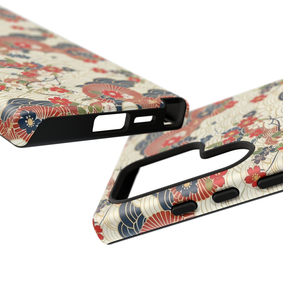 Japanese Pattern Phone Case – Elegant & Timeless Design for Your Phone 124