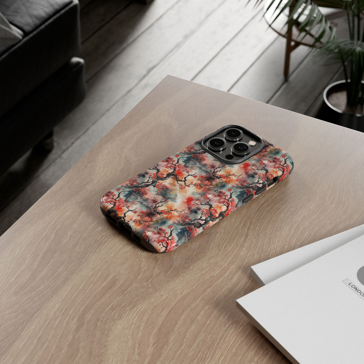 Japanese Pattern Phone Case – Elegant & Timeless Design for Your Phone 020