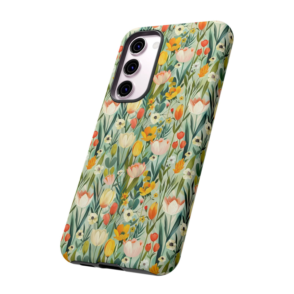 Spring Pattern Phone Case – Fresh & Vibrant Design for Your Phone 396