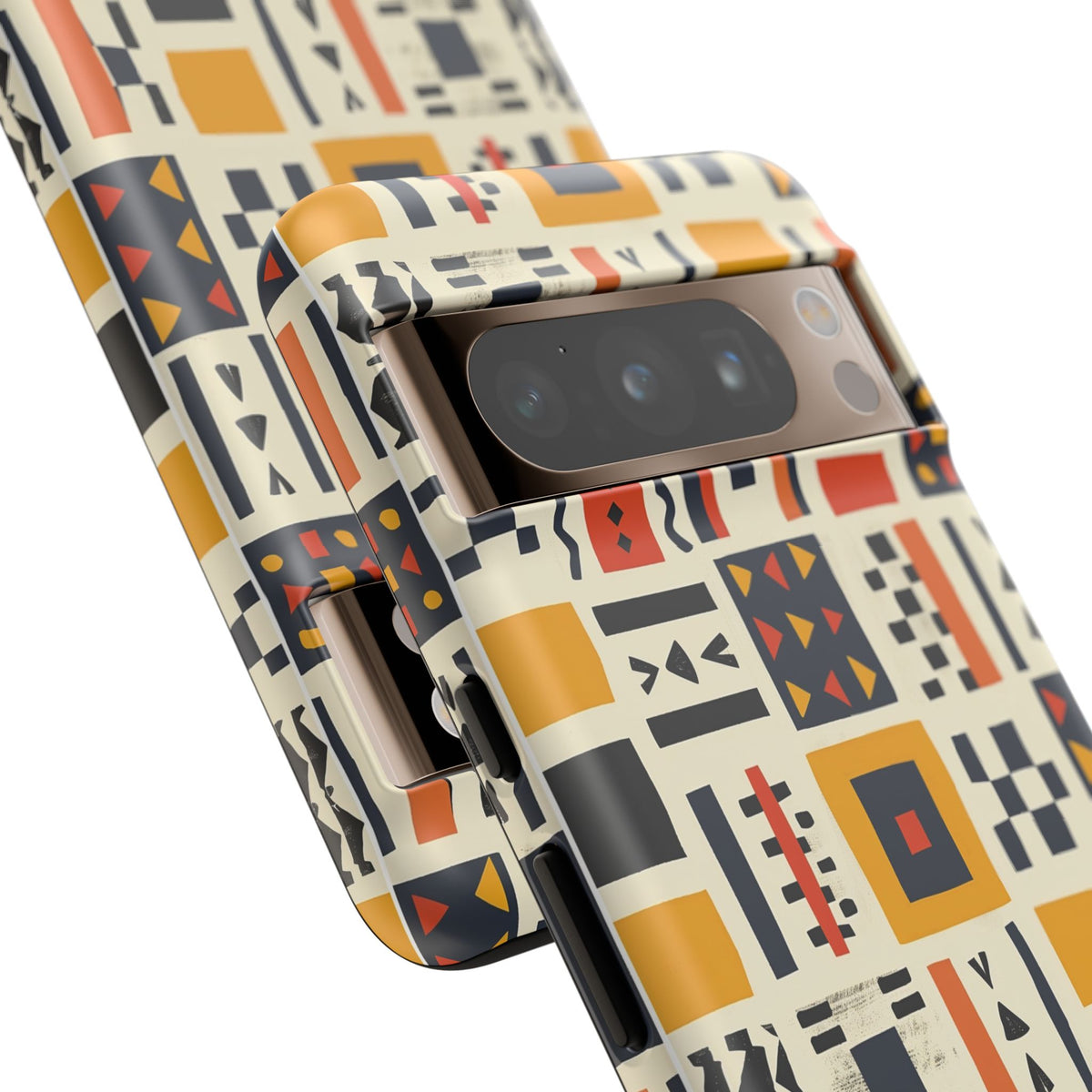 Stylish African Pattern Phone Case – Unique and Vibrant Protection 104