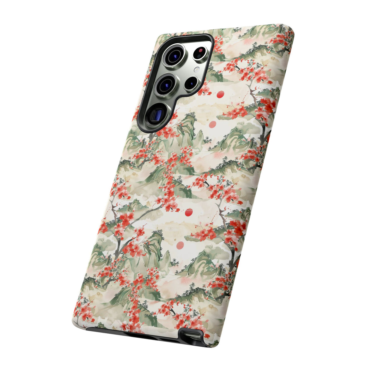 Japanese Pattern Phone Case – Elegant & Timeless Design for Your Phone 089