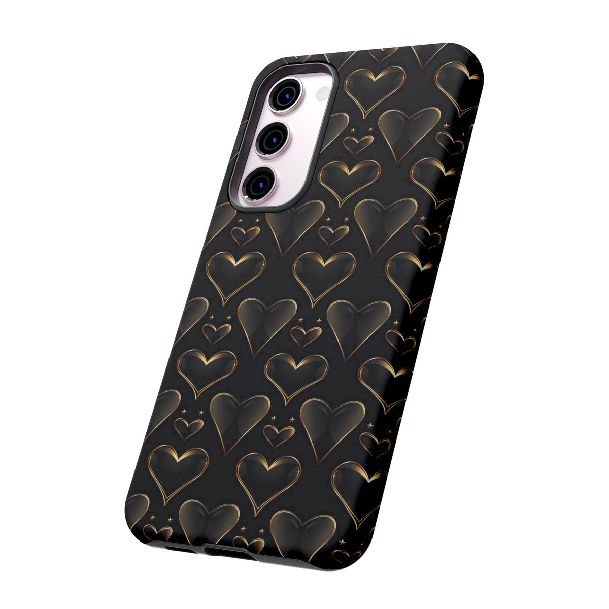 Heart Pattern Phone Case – Stylish & Loving Design for Your Device 362