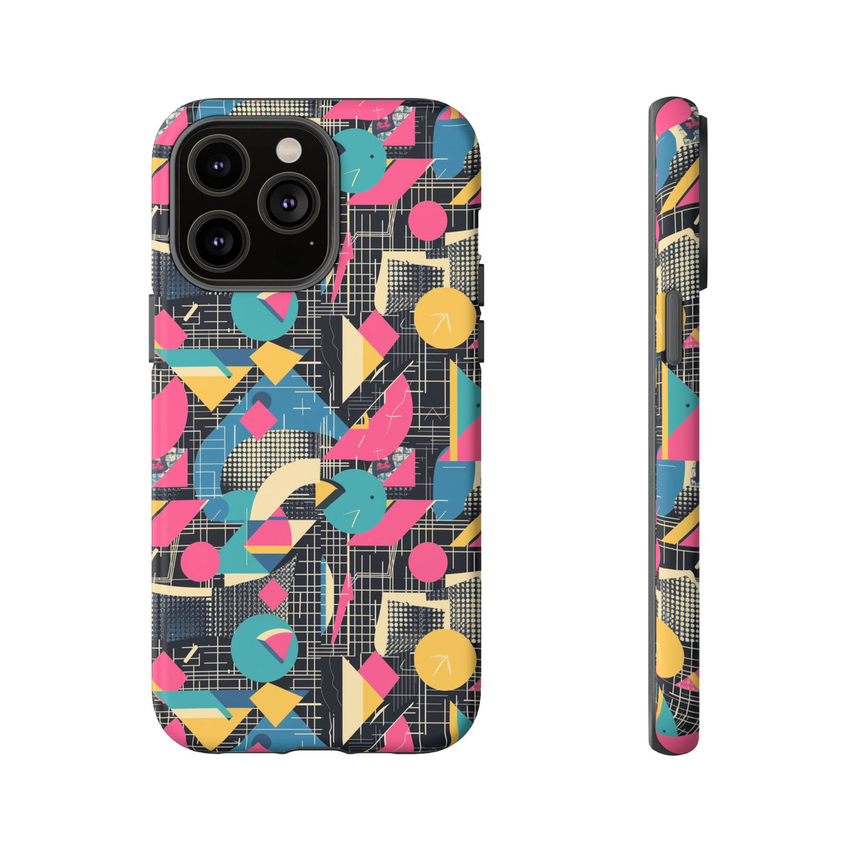 Retro 80s Seamless Phone Case – Vintage Style Meets Modern Protection 266