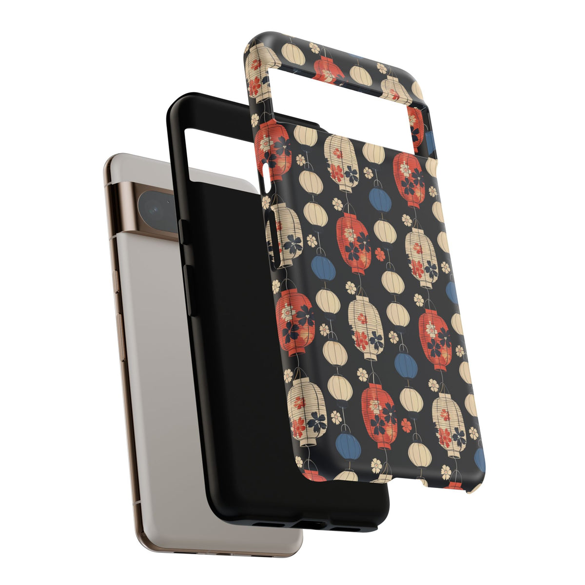 Japanese Pattern Phone Case – Elegant & Timeless Design for Your Phone 014