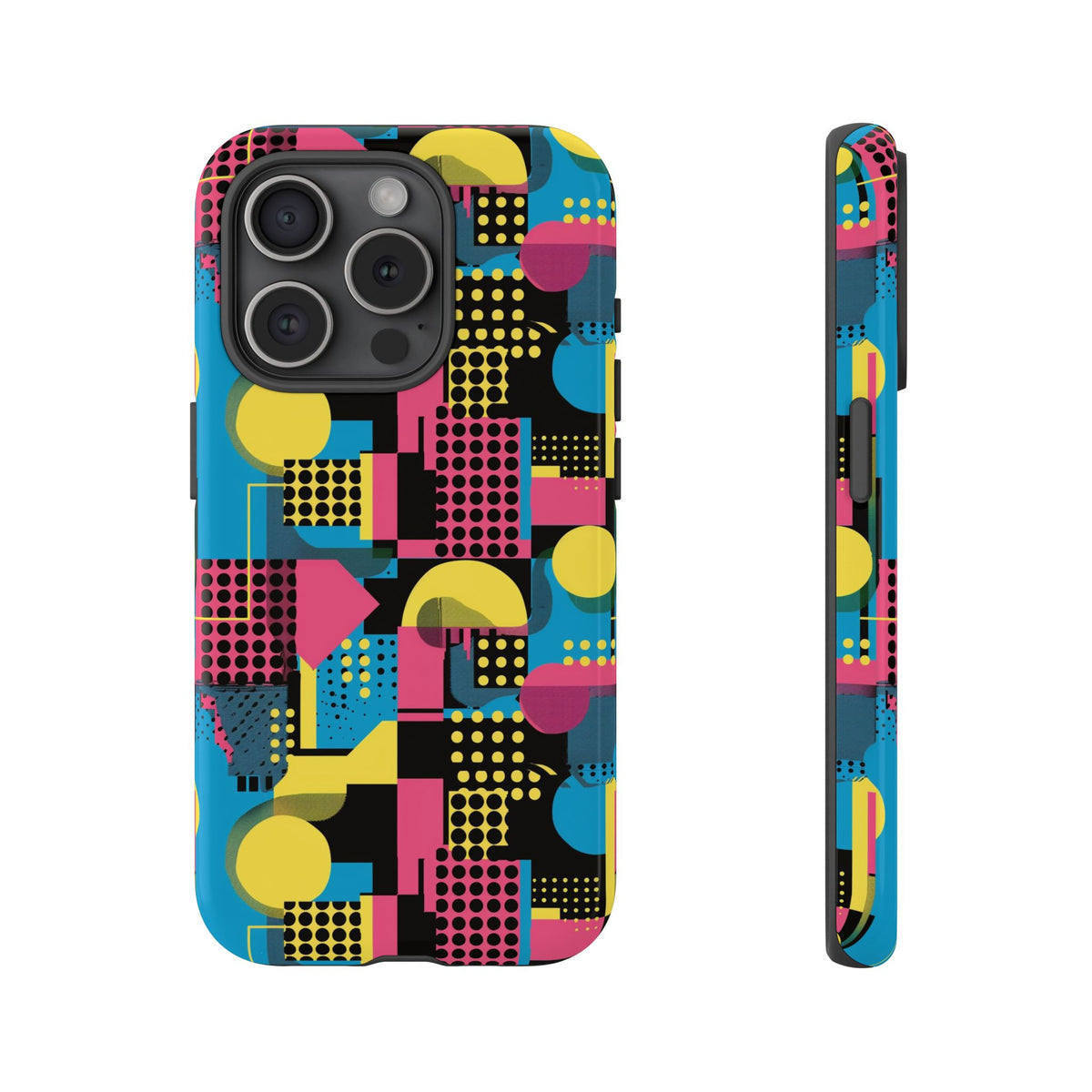 Retro 80s Seamless Phone Case – Vintage Style Meets Modern Protection 168