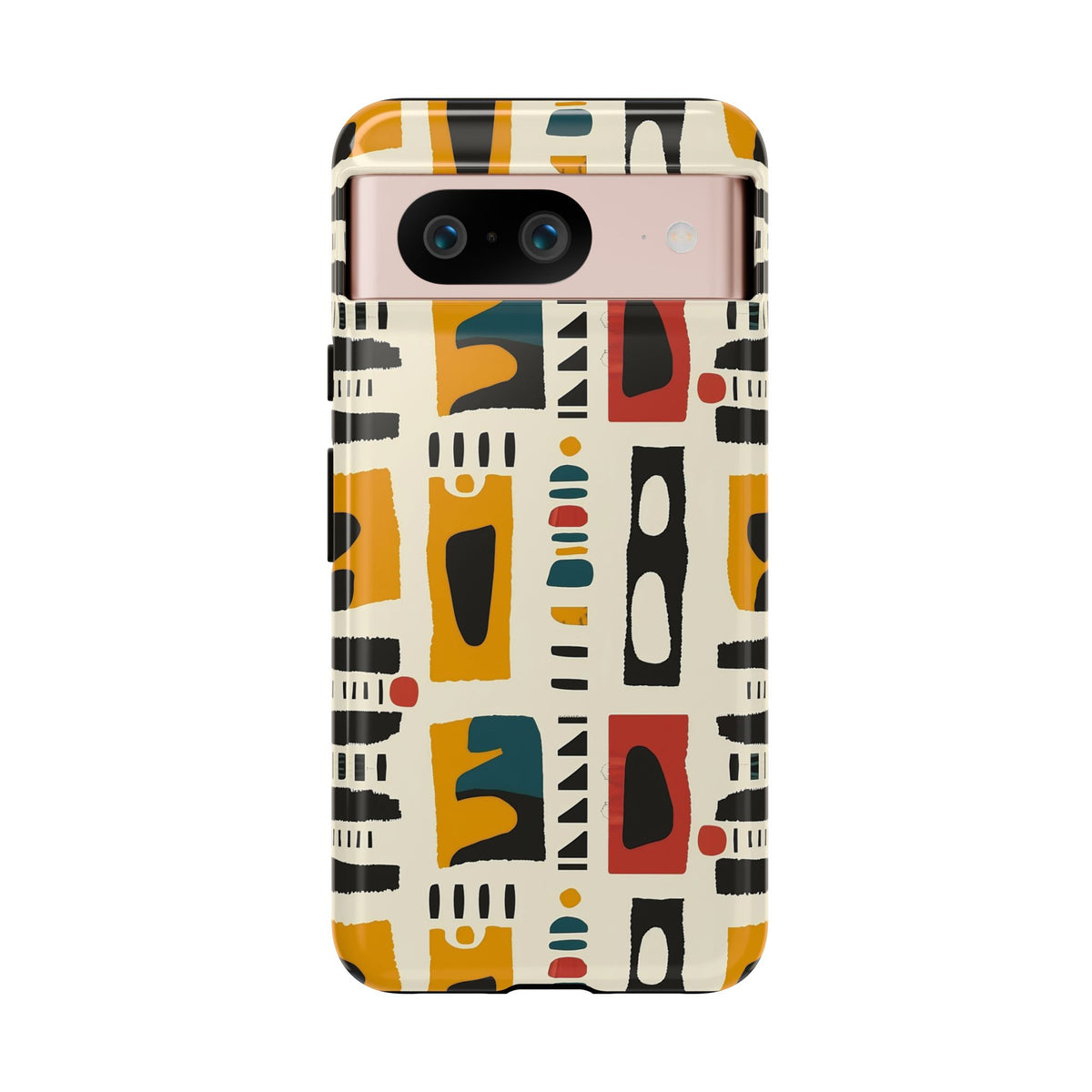 Stylish African Pattern Phone Case – Unique and Vibrant Protection 260