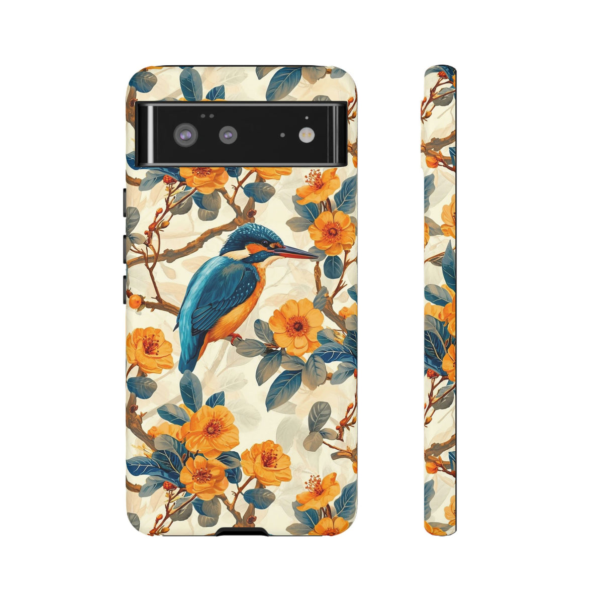 Birds Seamless Pattern Phone Case – Elegant and Timeless Avian Design