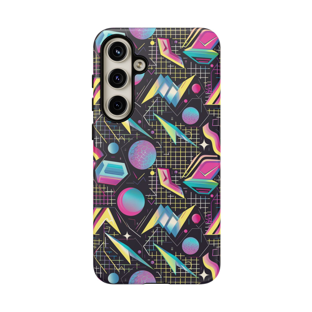 Retro 80s Seamless Phone Case – Vintage Style Meets Modern Protection 086