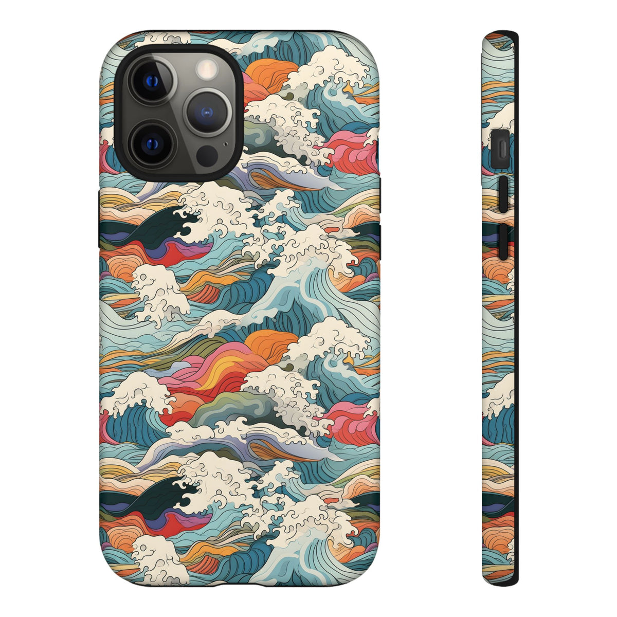 Japanese Waves Phone Case – Embrace Timeless Elegance with Classic Design 2