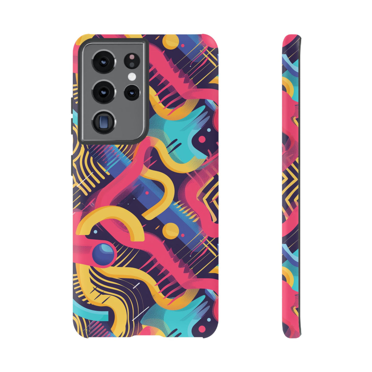 Retro 80s Seamless Phone Case – Vintage Style Meets Modern Protection 2