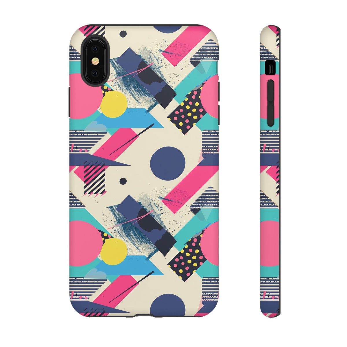 Retro 80s Seamless Phone Case – Vintage Style Meets Modern Protection 089