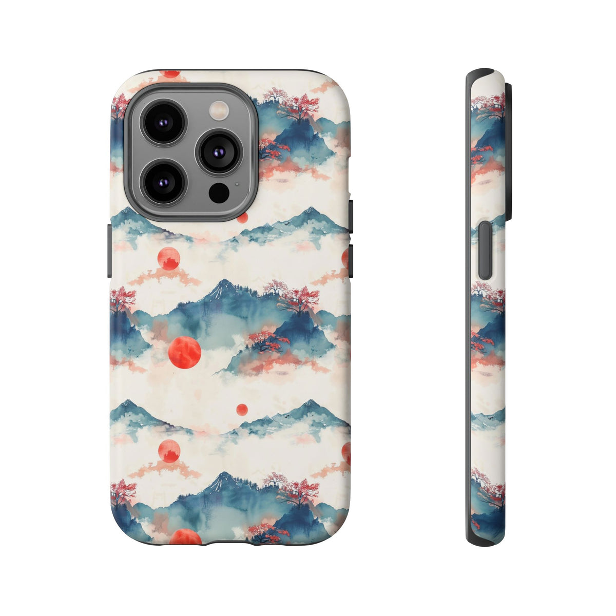 Japanese Pattern Phone Case – Elegant & Timeless Design for Your Phone 477