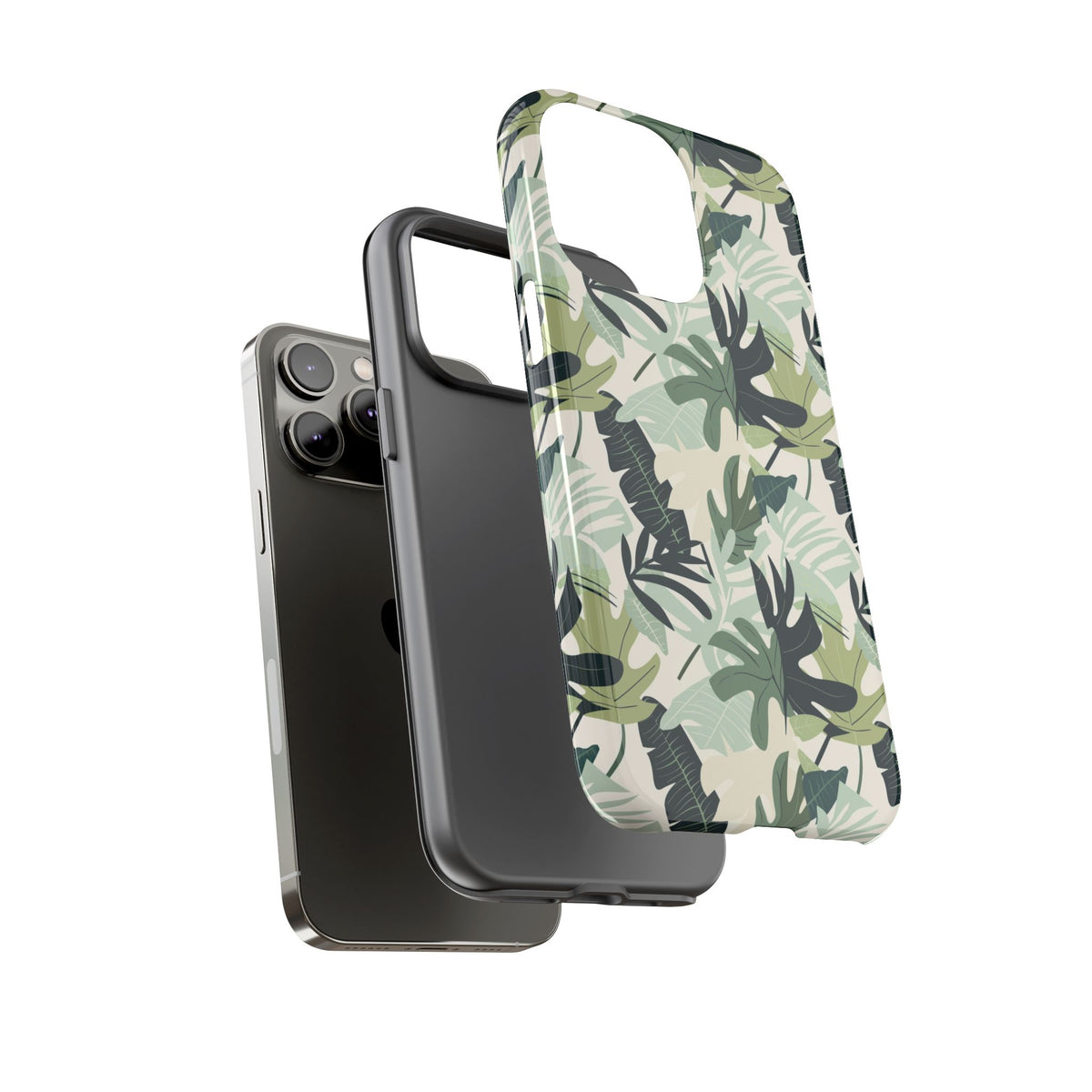 Jungle Pattern Phone Case – Exotic & Lush Design for Your Phone 329