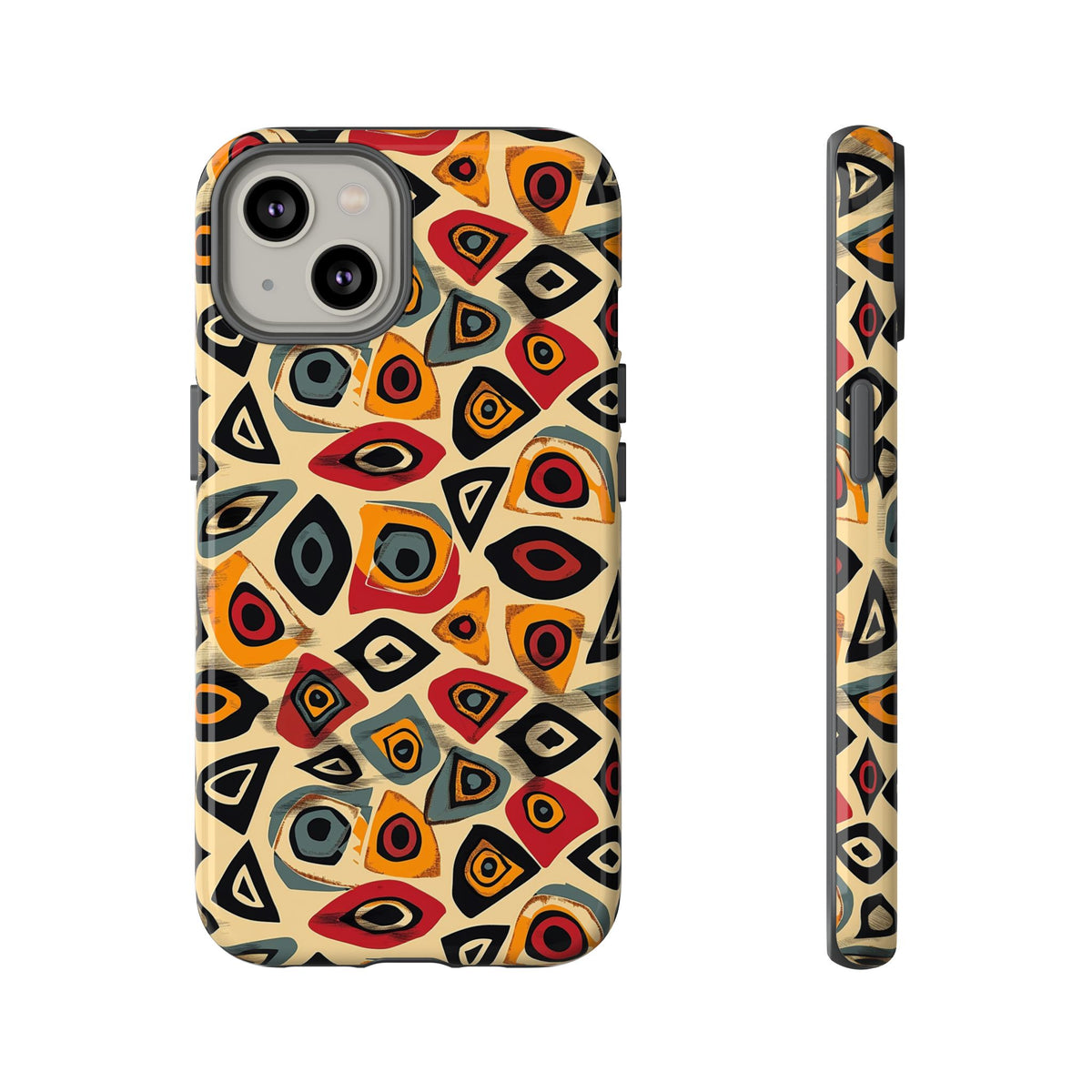 Stylish African Pattern Phone Case – Unique and Vibrant Protection 167