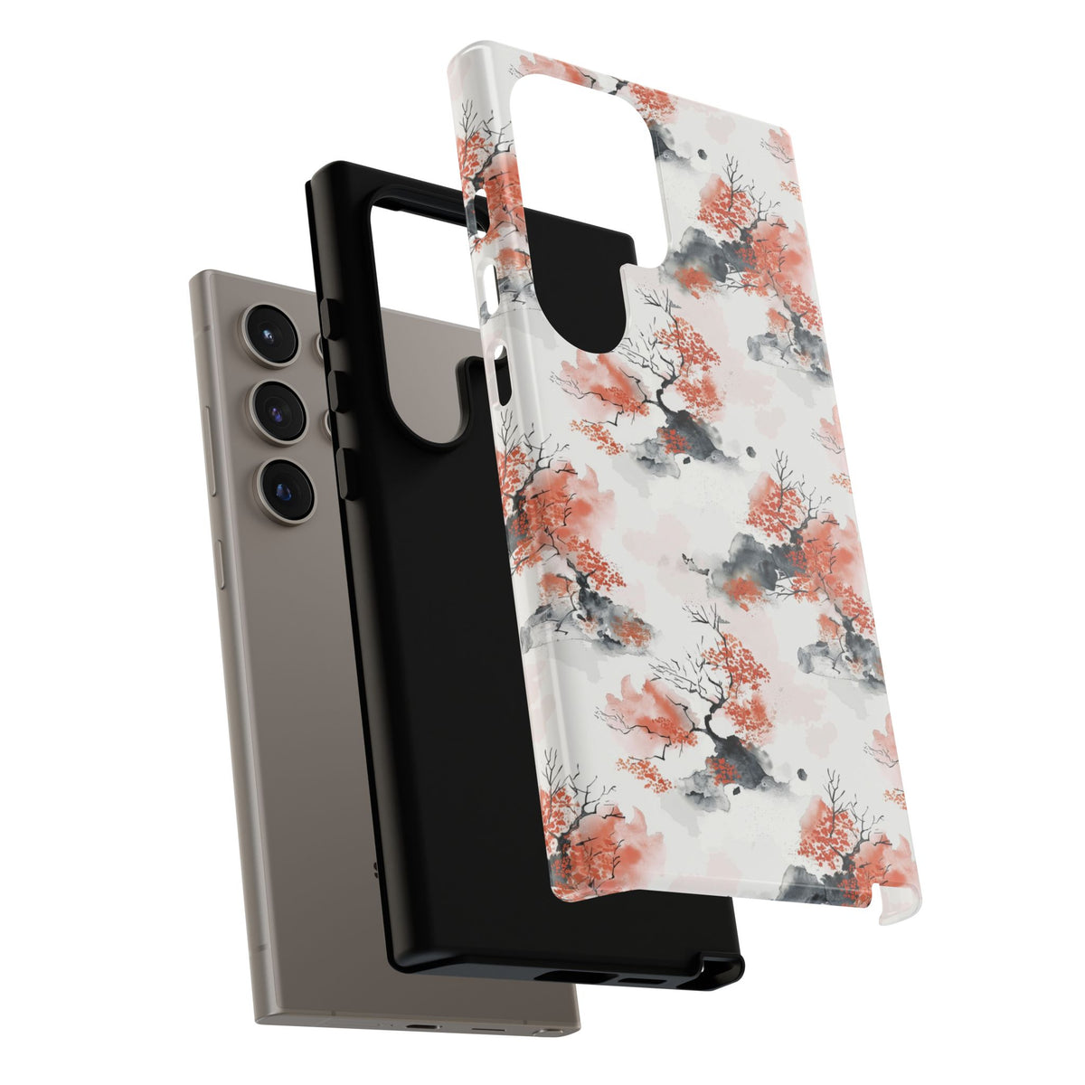 Japanese Pattern Phone Case – Elegant & Timeless Design for Your Phone 503