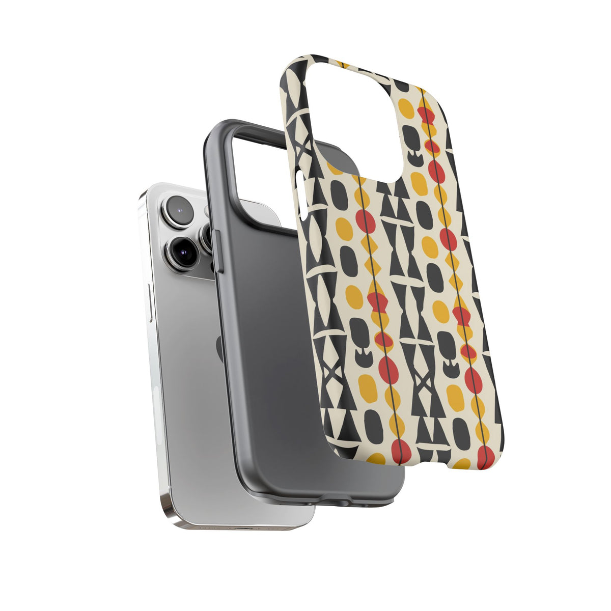 Stylish African Pattern Phone Case – Unique and Vibrant Protection 194