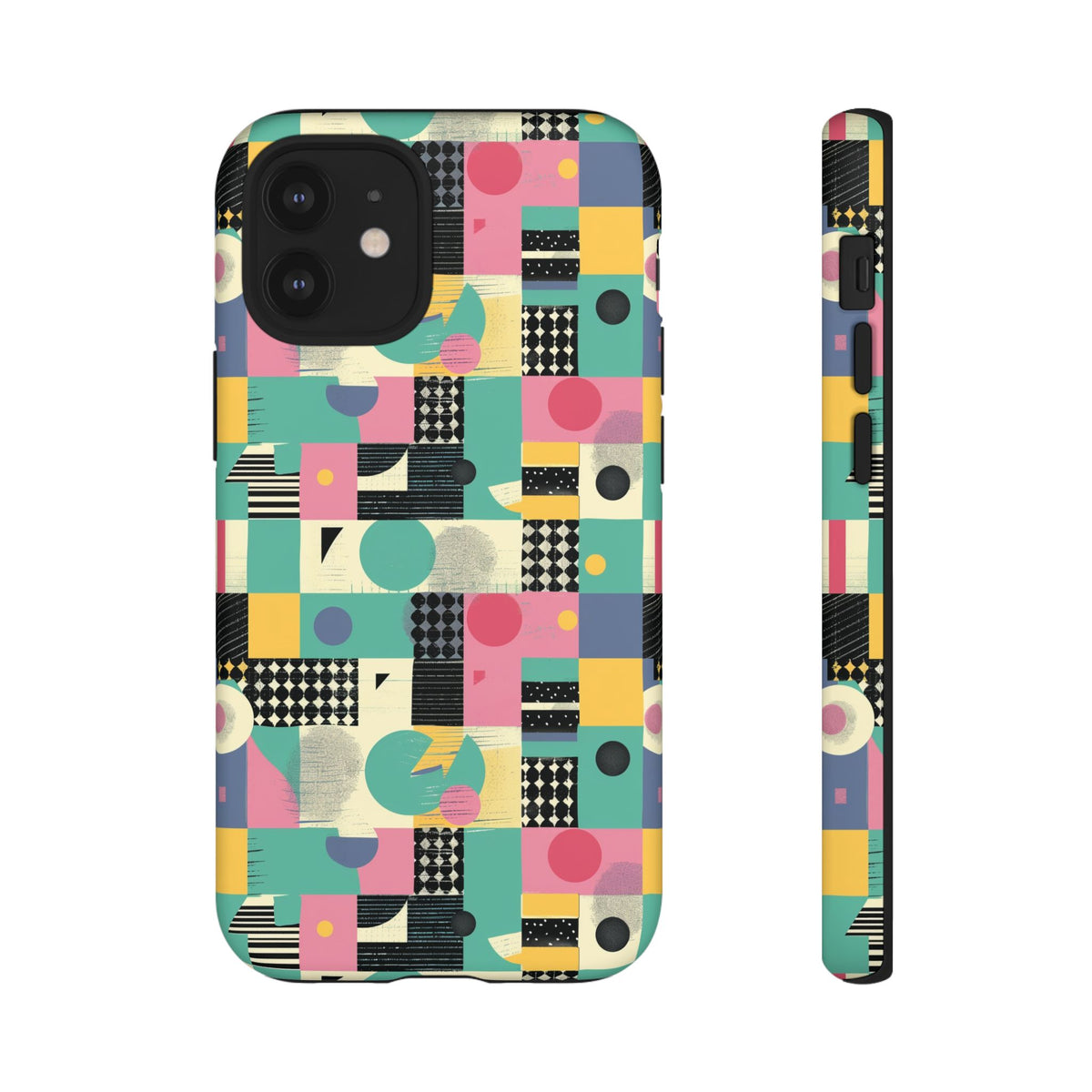 Retro 80s Seamless Phone Case – Vintage Style Meets Modern Protection 289