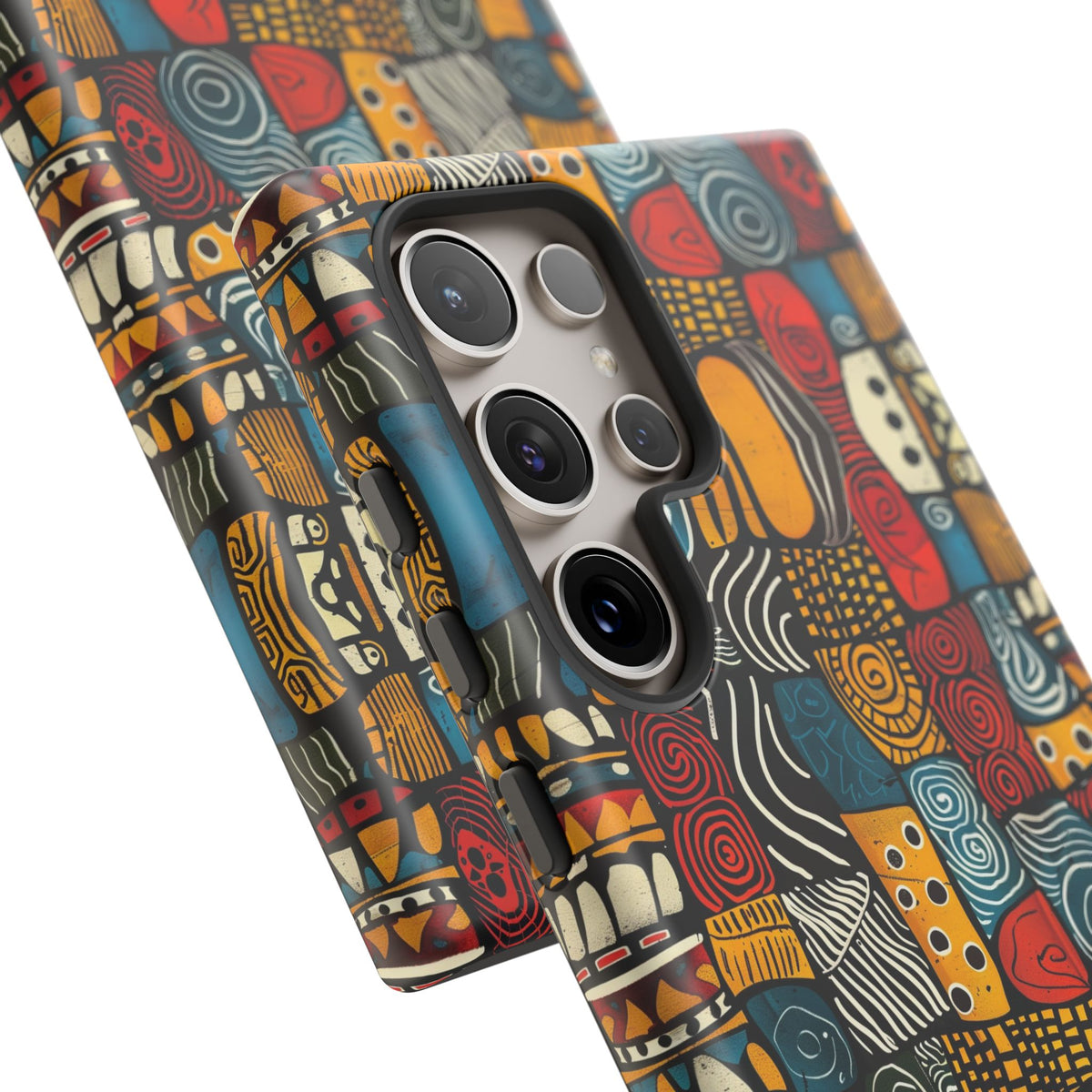 Stylish African Pattern Phone Case – Unique and Vibrant Protection 159