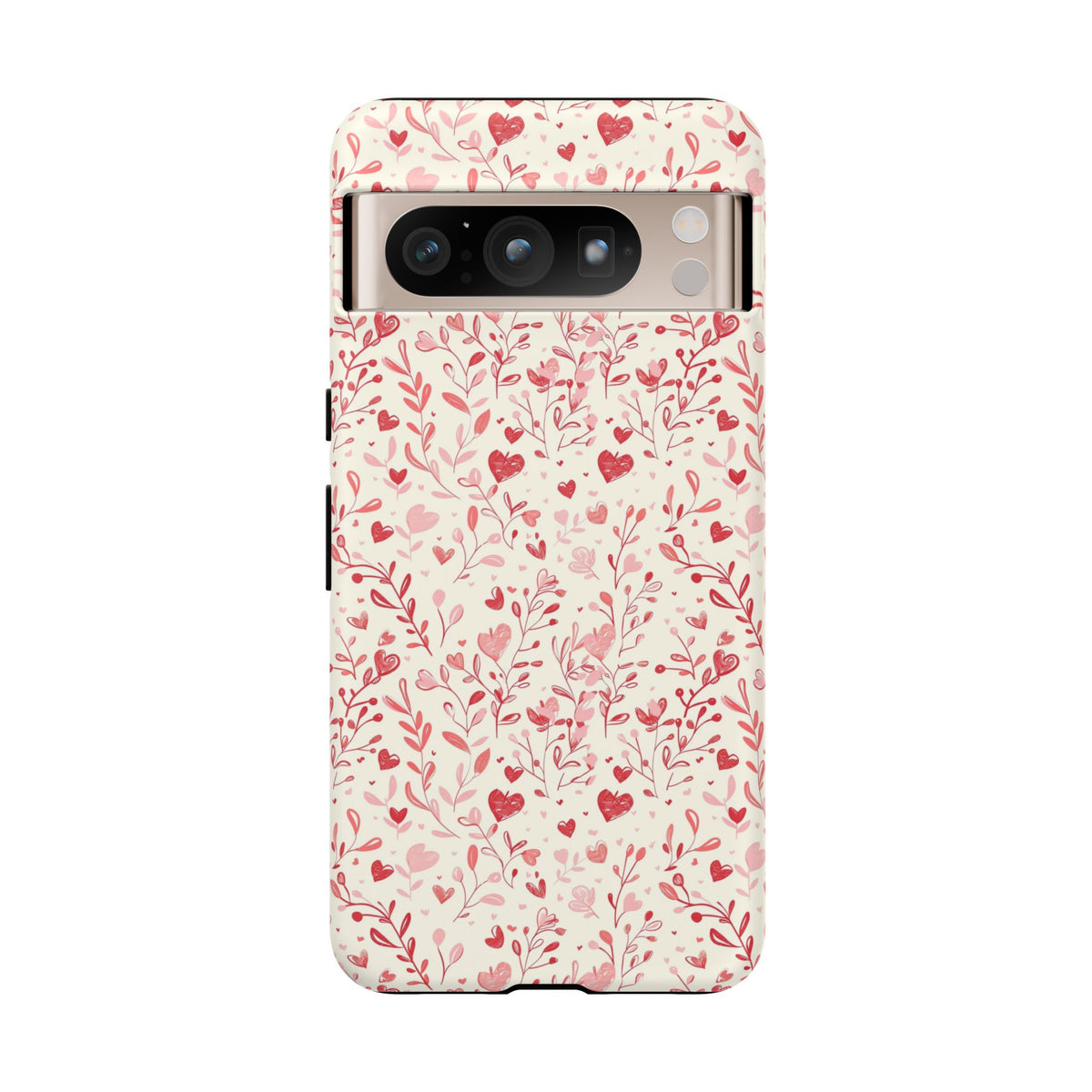 Heart Pattern Phone Case – Stylish & Loving Design for Your Device 823