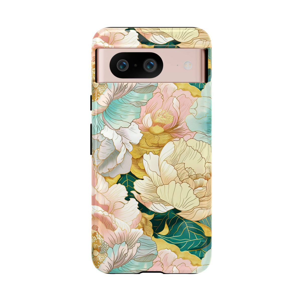 Japanese Blossom Asian Floral Design Phone Case – Elegant Floral Phone Cover