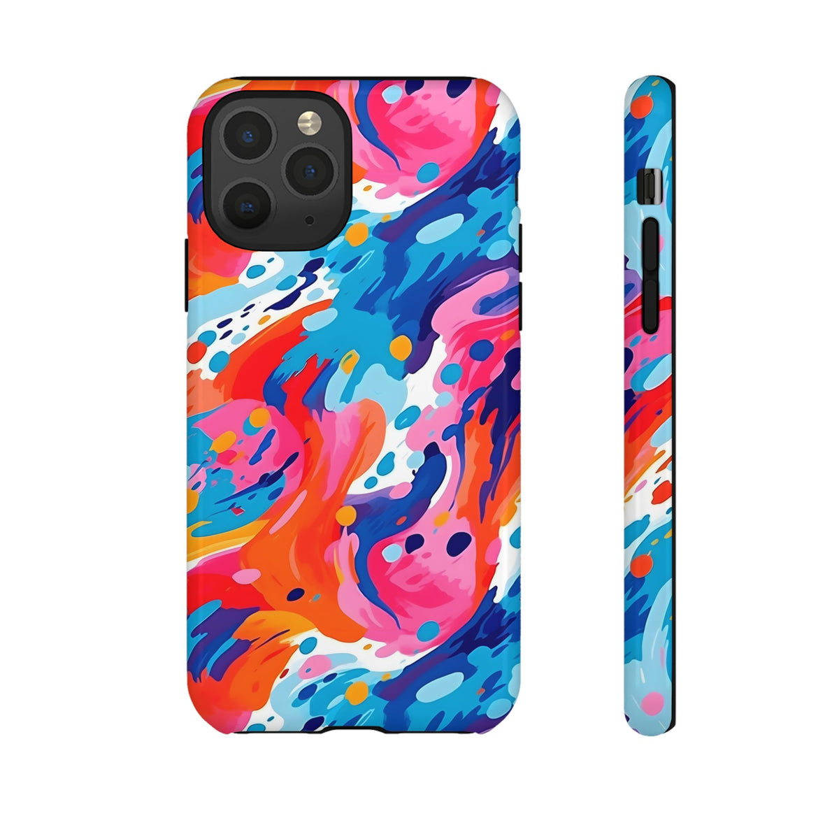 Abstract Painting Design Phone Case – Modern Art-Inspired Phone Cover 4