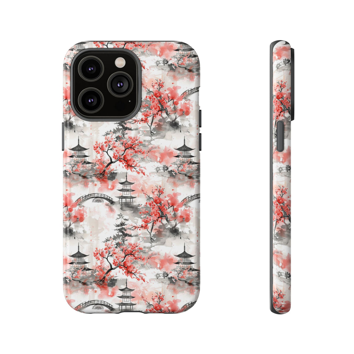 Japanese Pattern Phone Case – Elegant & Timeless Design for Your Phone 122